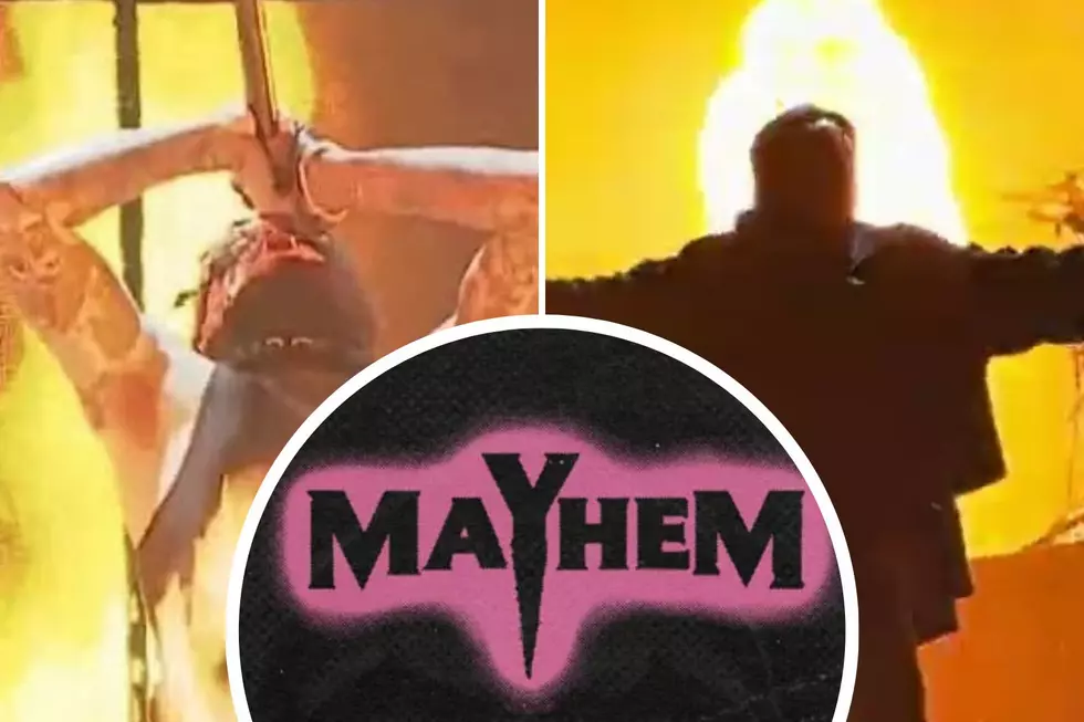 Bad Omens’ Noah Sebastian Debuts New Mask at Mayhem Fest