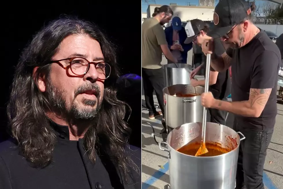 Dave Grohl Spends Birthday Cooking for L.A. Families Displaced By Wildfires