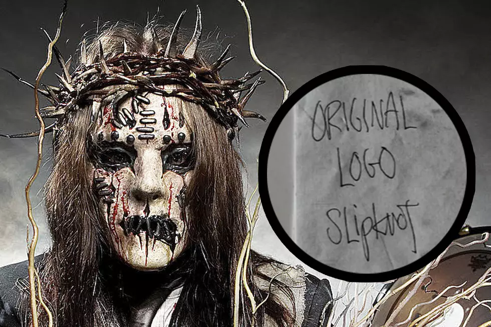See the Original Slipknot Logo Drawn by Joey Jordison