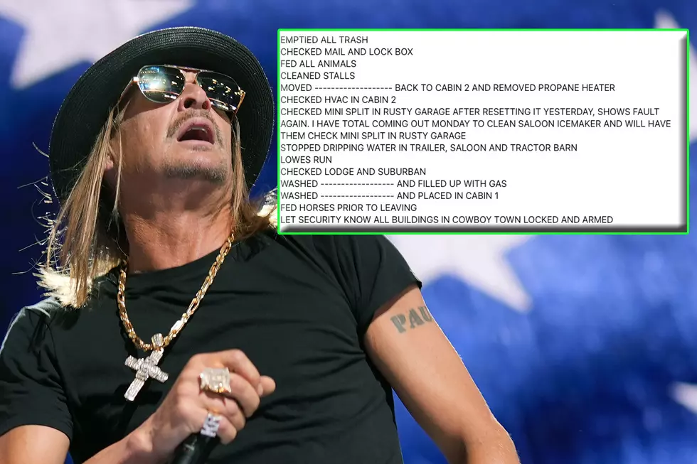 Kid Rock Lists Everything His Employees Do Each Day