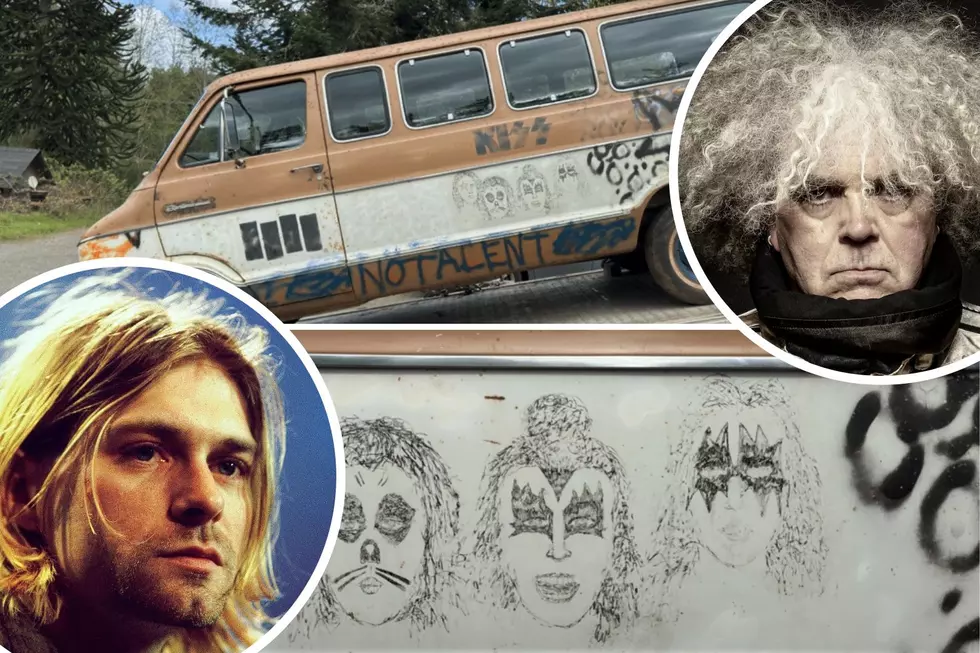 Auction Plans for Old Melvins Tour Van With Kurt Cobain Art Might REALLY Upset Fans