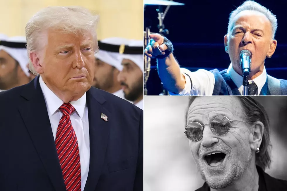 Trump Demands Investigation Into Bruce Springsteen + Bono Over Kamala Harris Performances