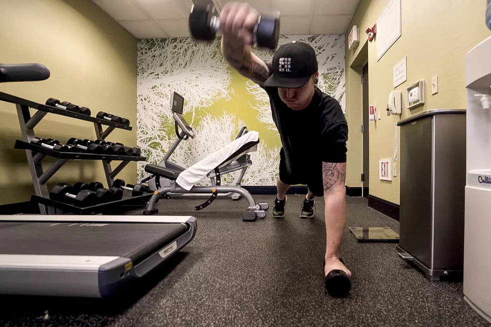 Ded's Matt Reinhard's Secrets to Working Out on the Road